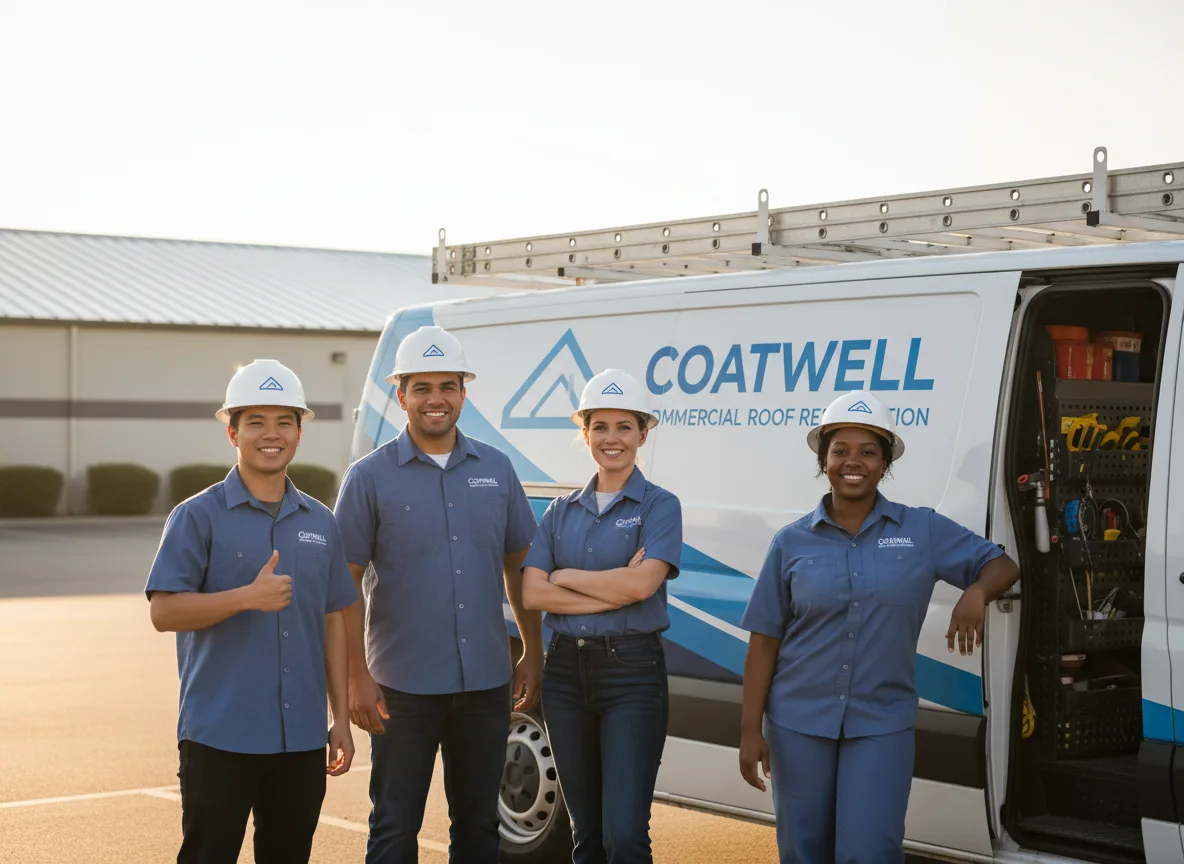 Commercial roof coating company in Audubon, NJ